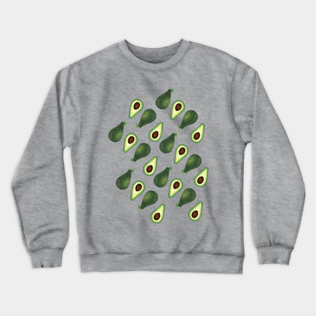 Avocado Party Crewneck Sweatshirt by estudioanzol